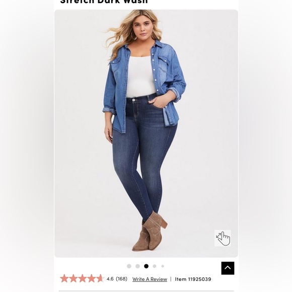 Bombshell skinny 14R New with tags NWT ( rt) - Picture 4 of 4